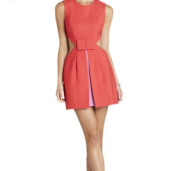 BCBG Black Cutout Cocktail Pencil Dress main image 1
